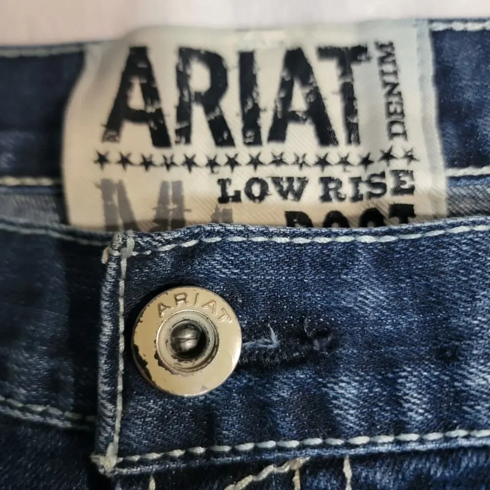 Ariat Mens Jeans M4 Low Rise Boot 40x34 Style10021836 - Picture 7 of 10